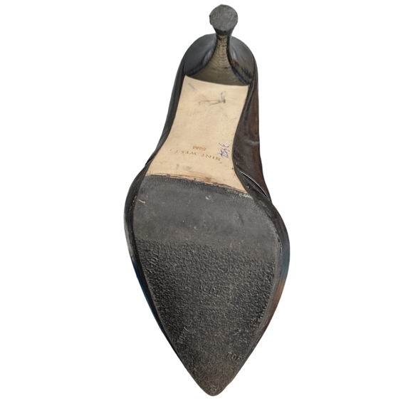 Nine West Leather Heeled Booties SZ 5.5 - Picture 7 of 11